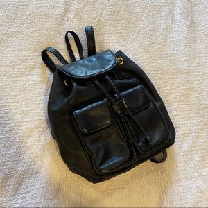 Vintage | 90’s Leather Mini Backpack